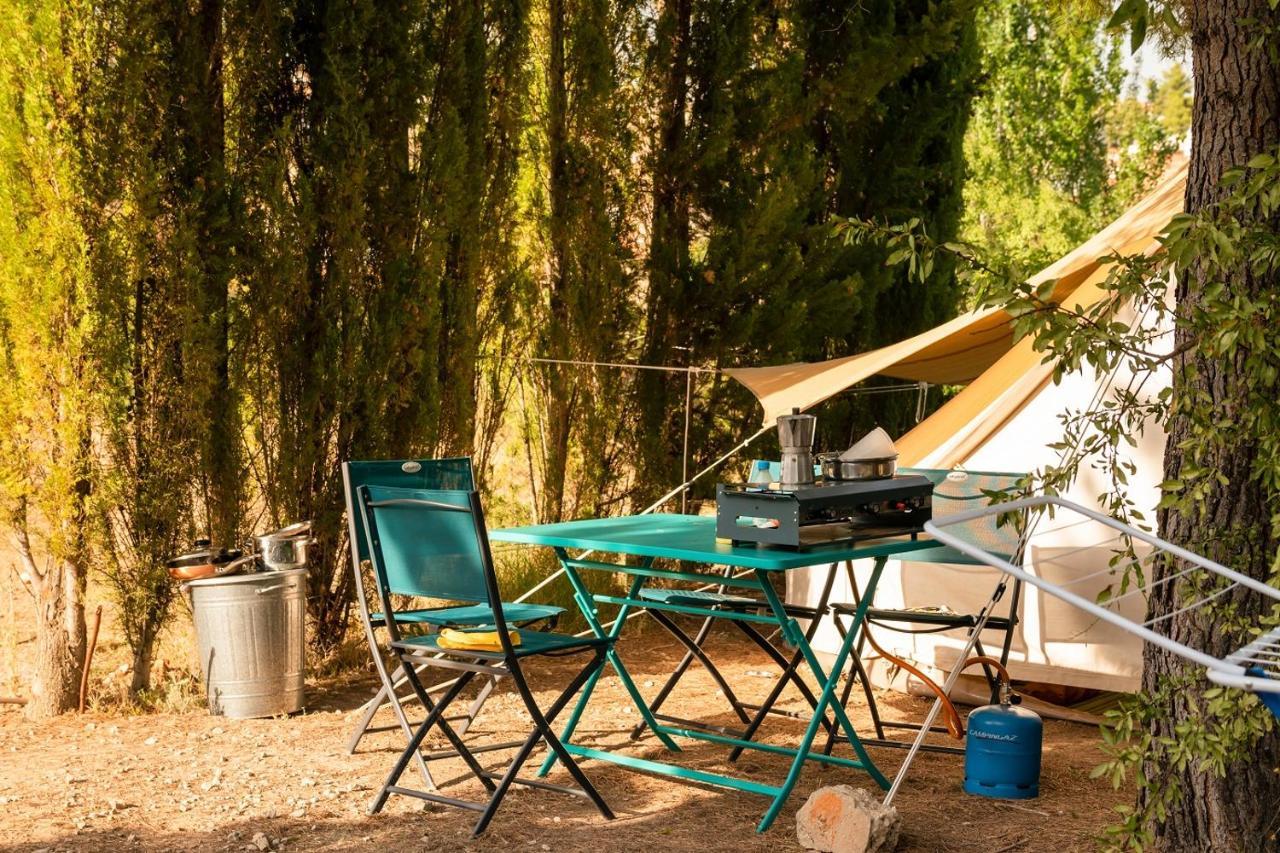Slow Life Camping Venta Del Moro Exterior photo