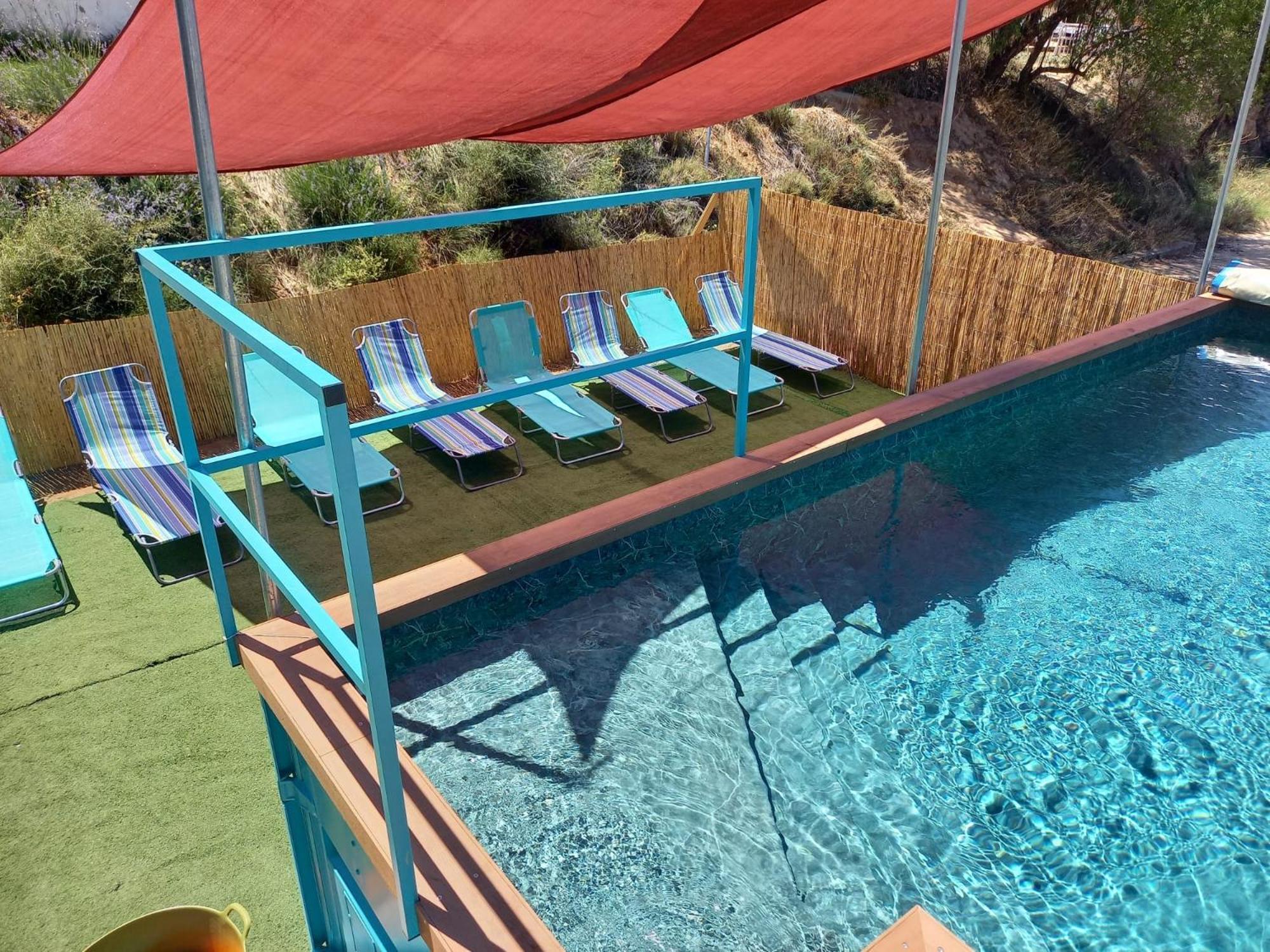 Slow Life Camping Venta Del Moro Exterior photo