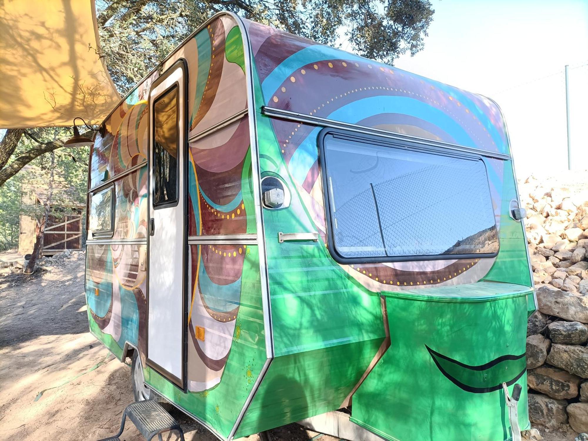 Slow Life Camping Venta Del Moro Exterior photo
