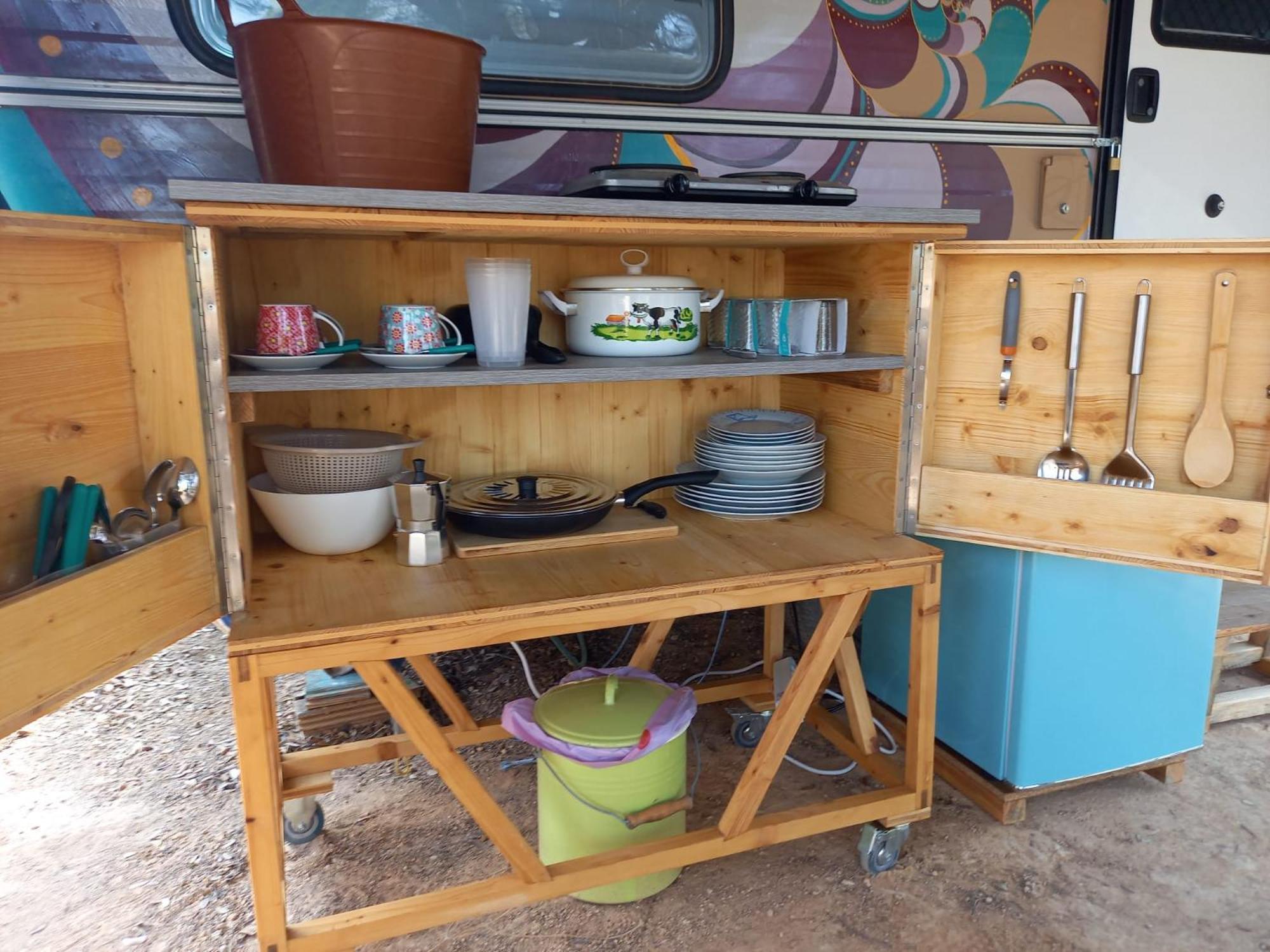 Slow Life Camping Venta Del Moro Exterior photo